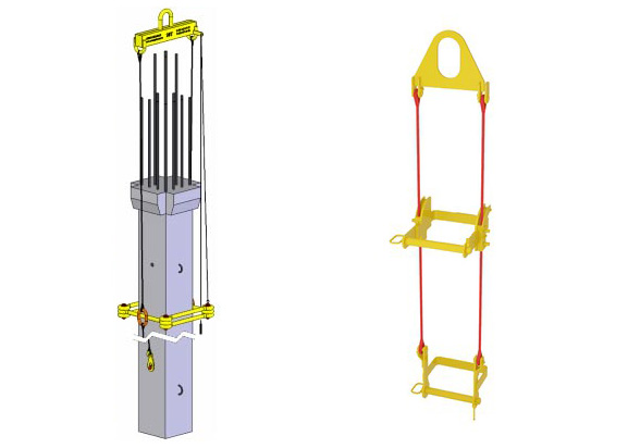 Траверса для монтажа фигурных колонн ЖБИ Траверса для монтажа фигурных колонн ЖБИ