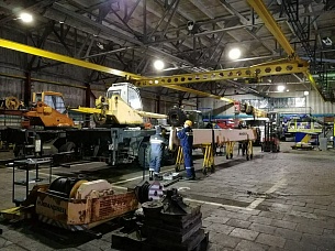 Ремонт поворотной части автокранов