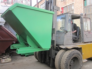 Контейнер для вилочного погрузчика, Объём "2.1" м3