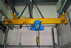 Кран мостовой электрический однобалочный подвесной пролет 3,0 м. ГОСТ 7890-93