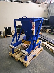 Пескоразбрасыватель для вилочного погрузчика, Объем "0,23" м3