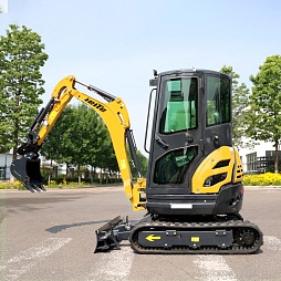Мини-экскаватор LT1025S Mini Excavators (Рабочий вес -2500 кг., Объём ковша -0,066 м3, Мощность двигателя -20,0 л.с.)