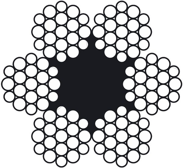 Alerion 619 (6-������� ������ � ������������ ����������� EN 12385-4 ����� 6�19 � 6�19�). �����������: 6�19 + 1 �.�.