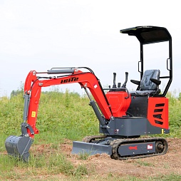 Мини-экскаватор LT1010 Mini Excavators (Рабочий вес -1000 кг., Объём ковша -0,022 м3, Мощность двигателя -10,0 л.с.)