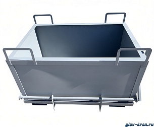 Контейнер прямоугольный для вилочного погрузчика, Объём "1,5" м3