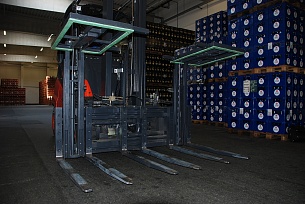 Стабилизатор груза для вилочного погрузчика