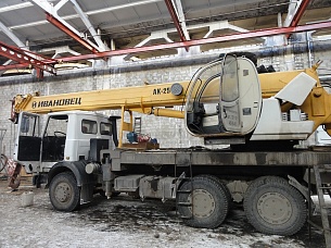 Ремонт поворотной части автокранов