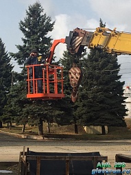 Автокрановая монтажная люлька AML-250