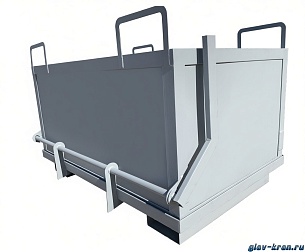 Контейнер прямоугольный для вилочного погрузчика, Объём "1,5" м3