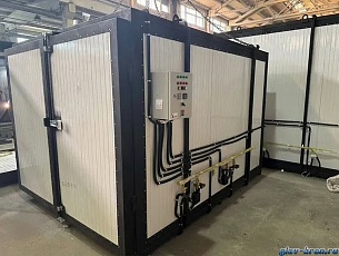 Камера (печь) полимеризации порошкового окрашивания - газовая, 12 куб.м. Габариты: 3,0х2,0х2,0 м