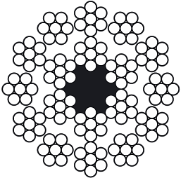 Anaconda 19 (������������ ������������ ������ EN 12385) �����������: 18�7 + 1 �.�., 18�7 + 1�7