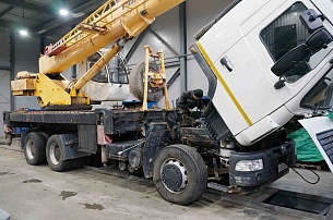 Ремонт поворотной части автокранов