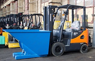 Контейнер для вилочного погрузчика, Объём "0.9" м3