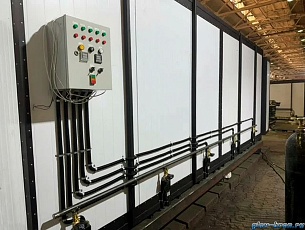 Камера (печь) полимеризации порошкового окрашивания - газовая, 9 куб.м. Габариты: 3,0х1,5х2 м