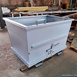 Контейнер пирамида для вилочного погрузчика, Объём "1,1" м3