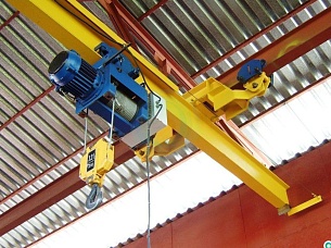 Кран мостовой электрический однобалочный подвесной пролет 12,0 м. ГОСТ 7890-93