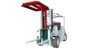 Стабилизатор груза для вилочного погрузчика