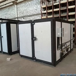 Камера (печь) полимеризации порошкового окрашивания - газовая, 12 куб.м. Габариты: 3,0х2,0х2,0 м